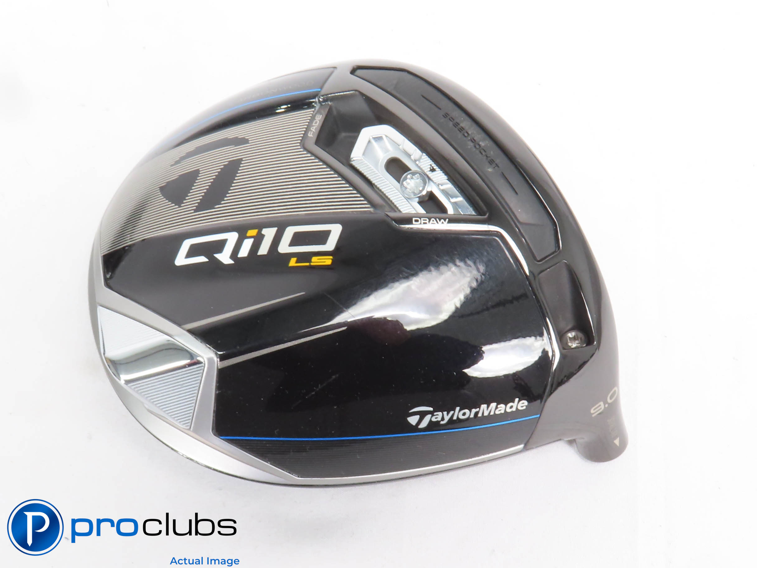 TaylorMade Qi10 LS 9.0 ドライバー ヘッドカバー付き テーラーメイド qi10 LS ドライバー 9.0ヘッドのみ